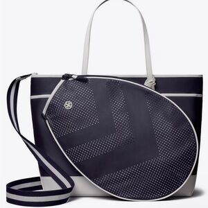 Tory Burch Chevron tennis tote- brand new!